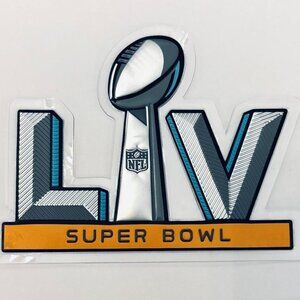 Plastic Chrome Super Bowl LV  55 patch